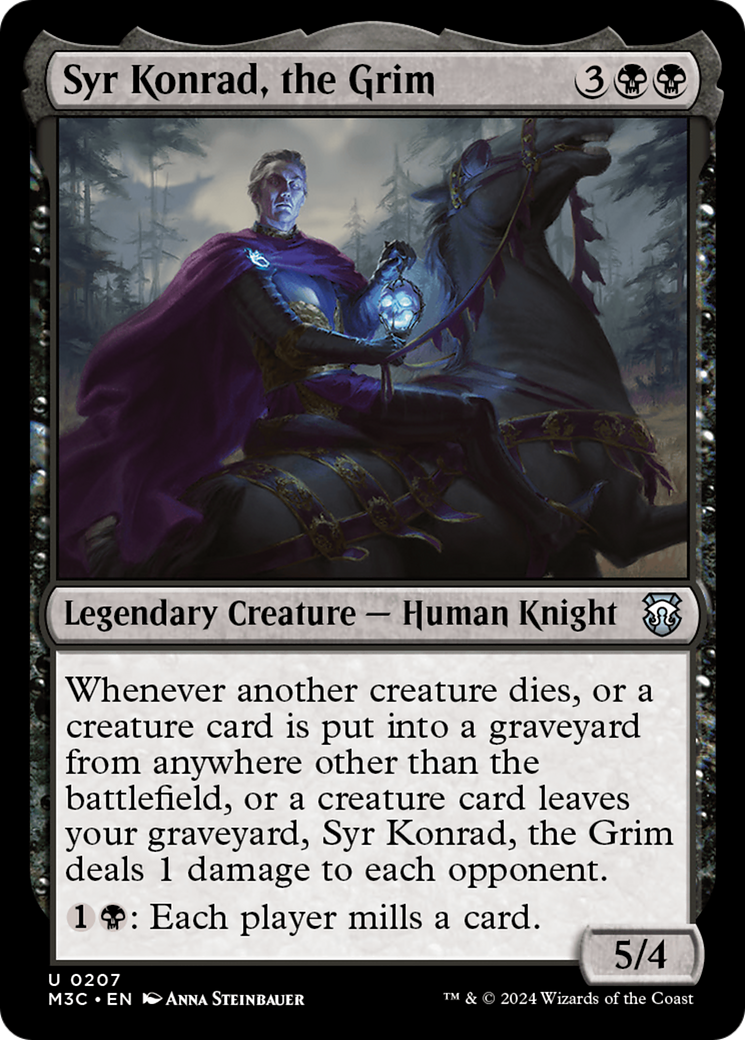 Syr Konrad, o Sisudo / Syr Konrad, the Grim - Magic: The Gathering - MoxLand
