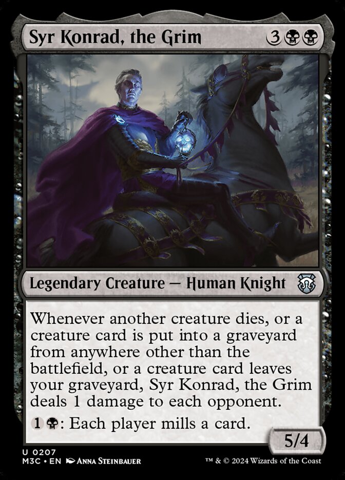 Syr Konrad, o Sisudo / Syr Konrad, the Grim - Magic: The Gathering - MoxLand