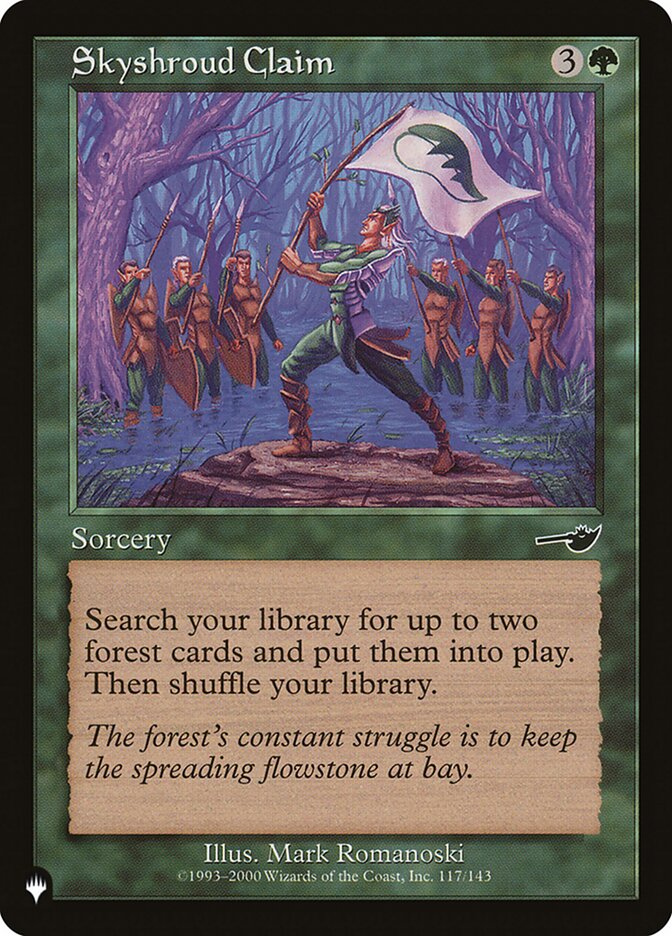 Reivindicação de Mantoceleste / Skyshroud Claim - Magic: The Gathering - MoxLand