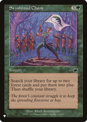 Reivindicação de Mantoceleste / Skyshroud Claim - Magic: The Gathering - MoxLand