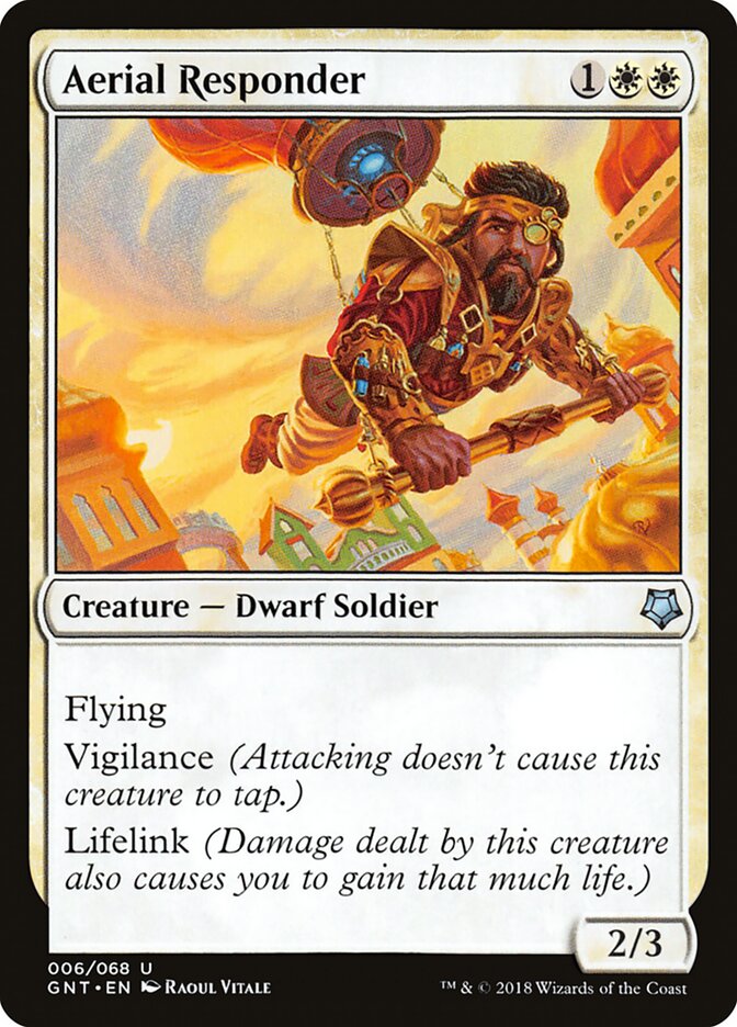 Socorrista Aéreo / Aerial Responder - Magic: The Gathering - MoxLand