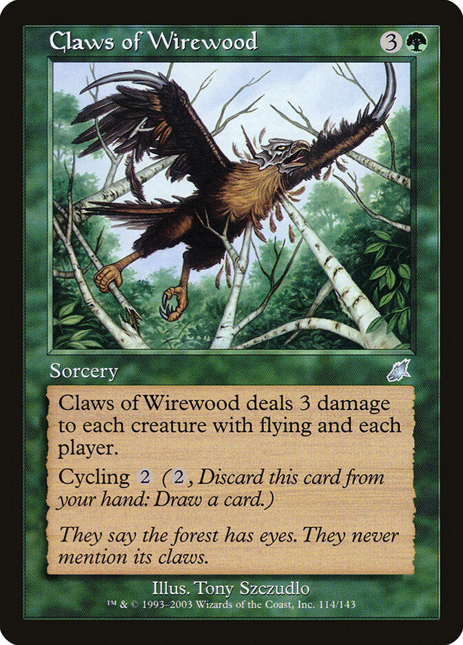 Garras de Wirewood / Claws of Wirewood - Magic: The Gathering - MoxLand