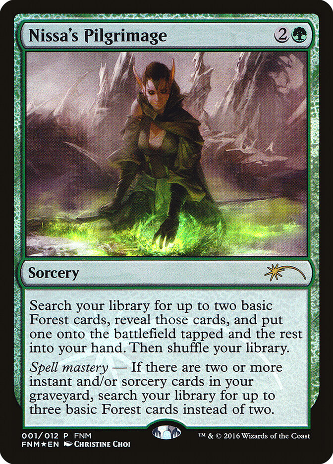 Peregrinação de Nissa / Nissa's Pilgrimage - Magic: The Gathering - MoxLand
