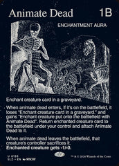 Reviver Cadáver / Animate Dead - Magic: The Gathering - MoxLand