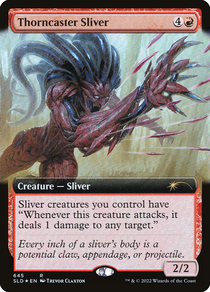 Fractius Lança-espinhos / Thorncaster Sliver - Magic: The Gathering - MoxLand