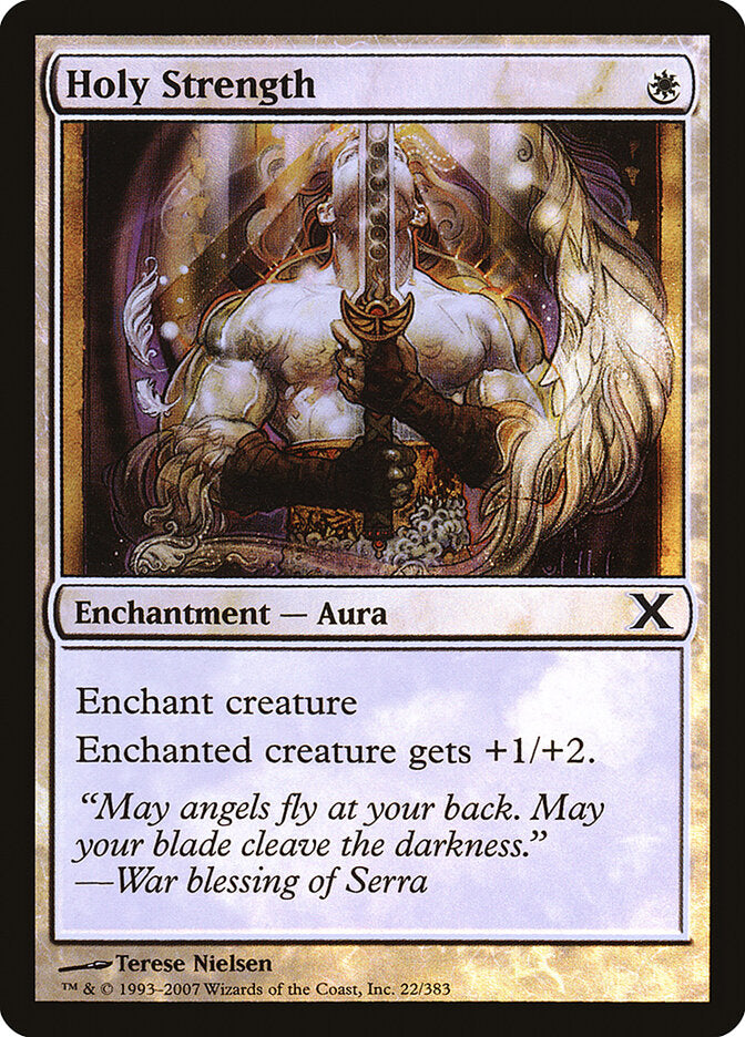 Força Divina / Holy Strength - Magic: The Gathering - MoxLand