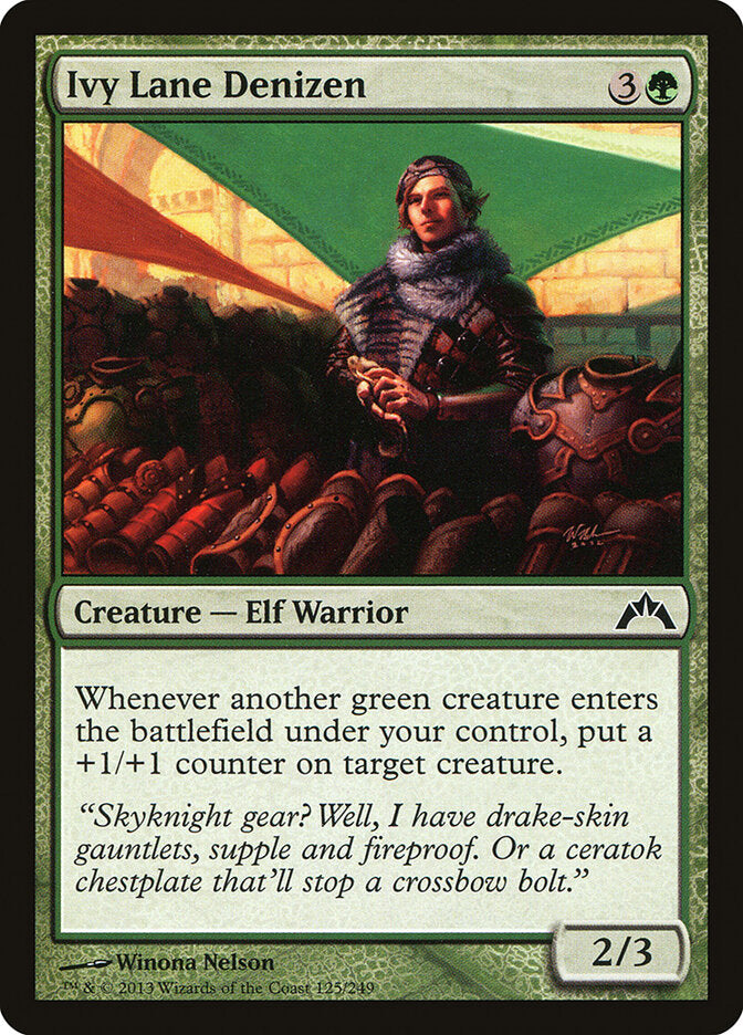 Habitante da Travessa da Hera / Ivy Lane Denizen - Magic: The Gathering - MoxLand
