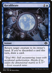 Recalibrar / Recalibrate - Magic: The Gathering - MoxLand