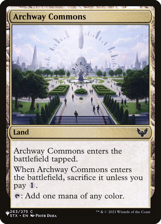 Esplanada do Arco / Archway Commons - Magic: The Gathering - MoxLand