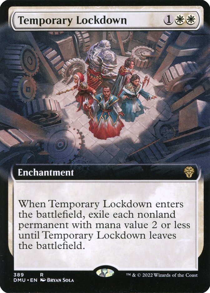 Confinamento Temporário / Temporary Lockdown - Magic: The Gathering - MoxLand