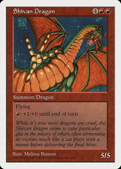 Dragão de Shiv / Shivan Dragon - Magic: The Gathering - MoxLand