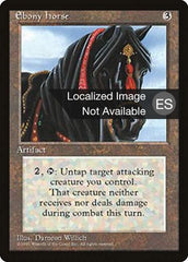 Cavalo de Ébano / Ebony Horse - Magic: The Gathering - MoxLand