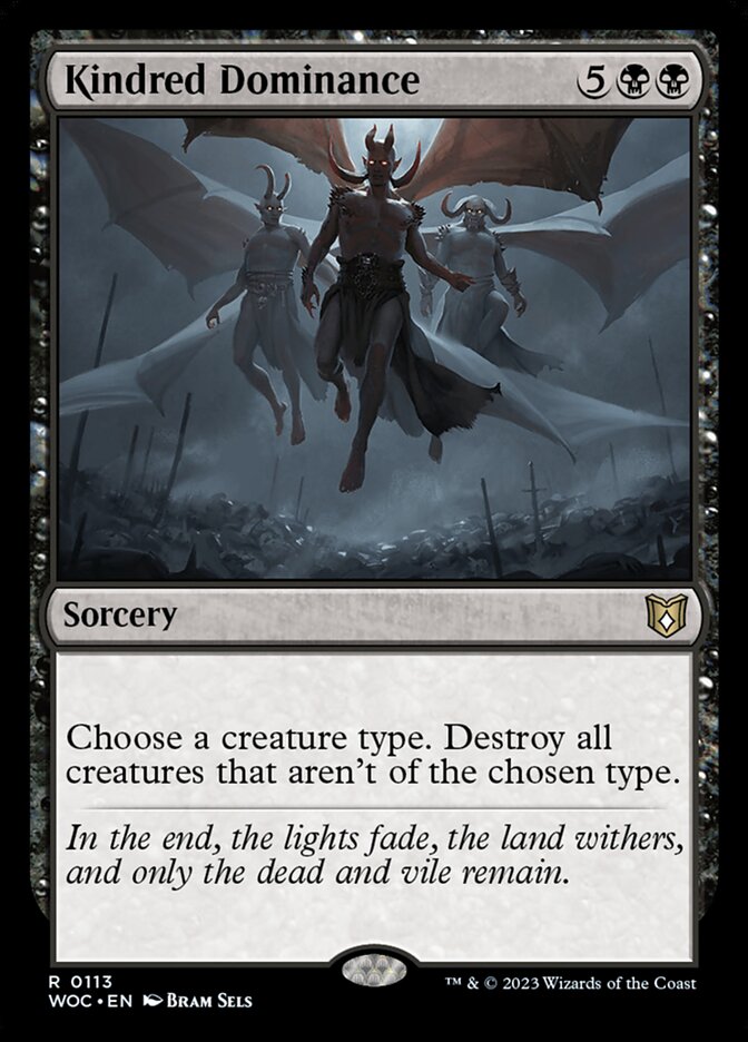 Dominância da Estirpe / Kindred Dominance - Magic: The Gathering - MoxLand