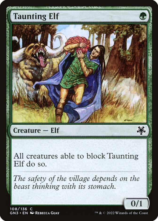 Elfo Sarcástico / Taunting Elf - Magic: The Gathering - MoxLand