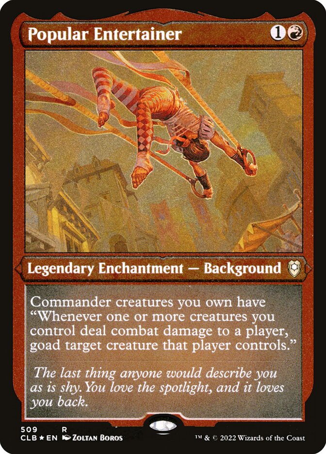Artista Popular / Popular Entertainer - Magic: The Gathering - MoxLand