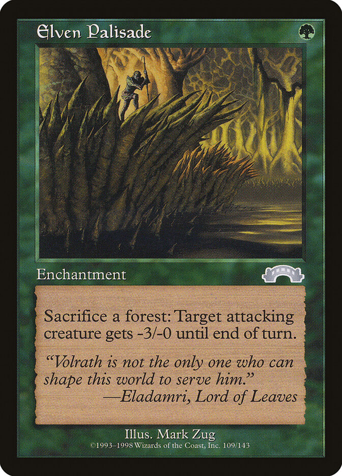 Palicada élfica / Elven Palisade - Magic: The Gathering - MoxLand