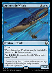 Baleia-da-maré-etérea / Aethertide Whale - Magic: The Gathering - MoxLand