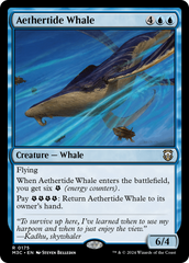 Baleia-da-maré-etérea / Aethertide Whale - Magic: The Gathering - MoxLand