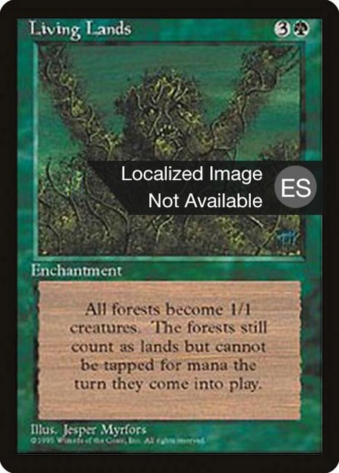 Terrenos Vivos / Living Lands - Magic: The Gathering - MoxLand