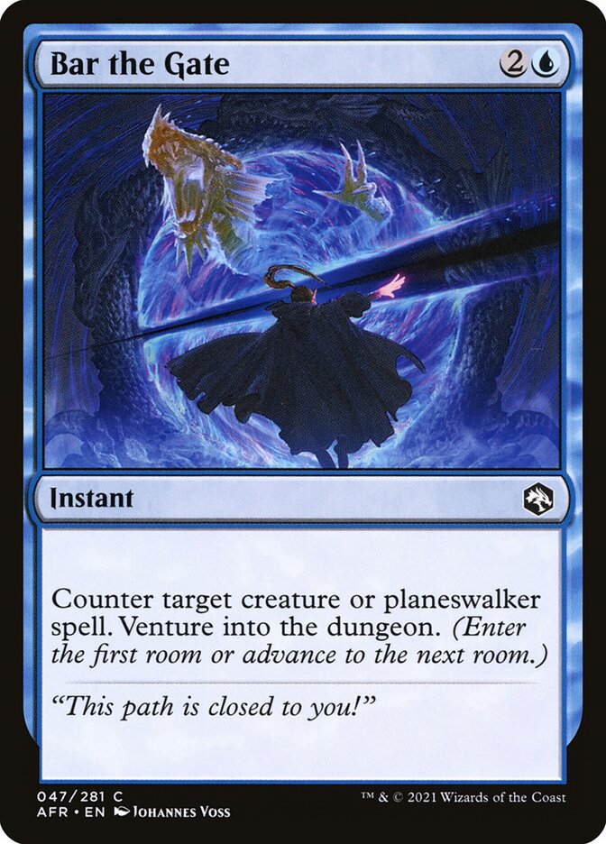 Barrar o Portal / Bar the Gate - Magic: The Gathering - MoxLand