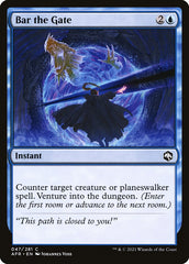 Barrar o Portal / Bar the Gate - Magic: The Gathering - MoxLand
