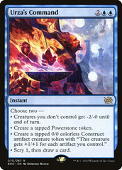 Comando de Urza / Urza's Command - Magic: The Gathering - MoxLand