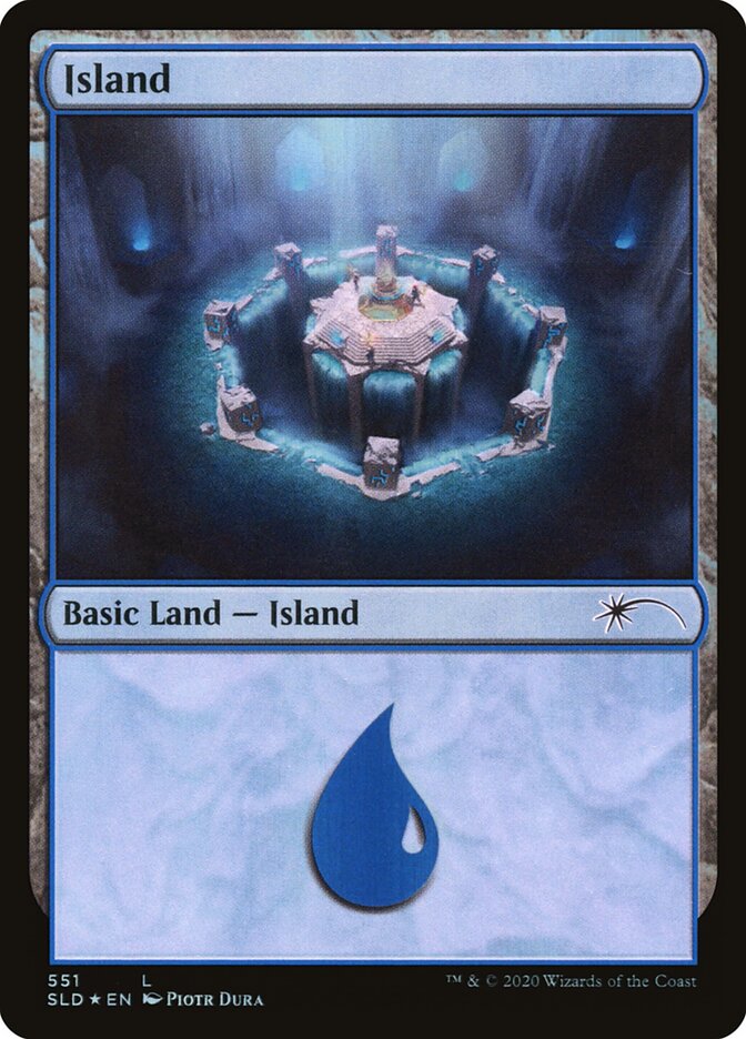 Ilha / Island - Magic: The Gathering - MoxLand