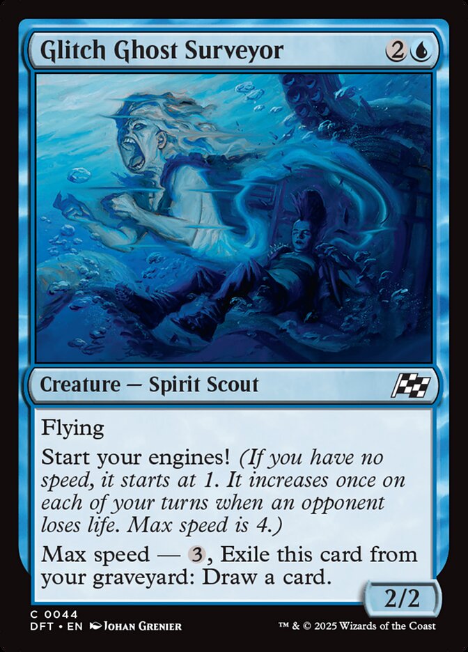 Monitorador do Fantasma Falho / Glitch Ghost Surveyor - Magic: The Gathering - MoxLand