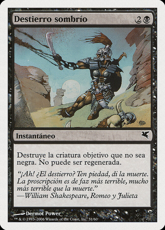 Banimento Sombrio / Dark Banishing - Magic: The Gathering - MoxLand