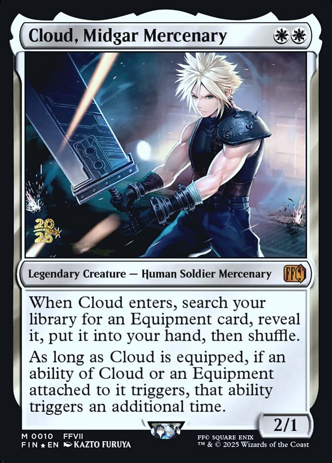 Cloud, Midgar Mercenary - Magic: The Gathering - MoxLand