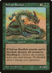Basilisco Silvestre / Sylvan Basilisk - Magic: The Gathering - MoxLand