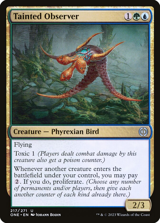 Observador Maculado / Tainted Observer - Magic: The Gathering - MoxLand