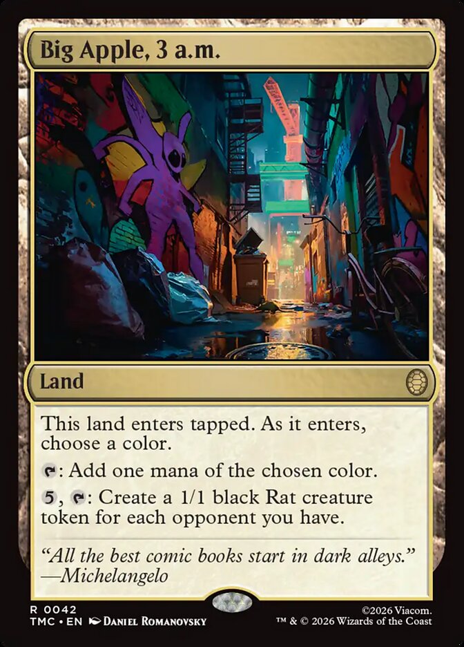 Big Apple, 3 a.m. - Magic: The Gathering - MoxLand