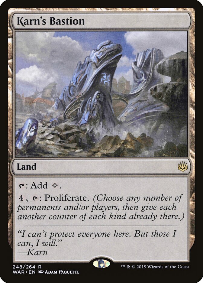 Bastião de Karn / Karn's Bastion - Magic: The Gathering - MoxLand