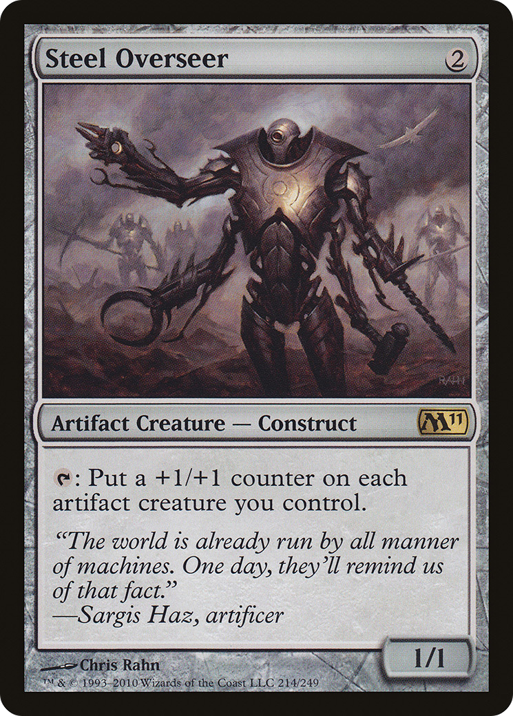 Supervisor de Aço / Steel Overseer - Magic: The Gathering - MoxLand