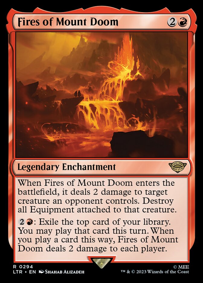 Fogos do Monte da Perdição / Fires of Mount Doom - Magic: The Gathering - MoxLand