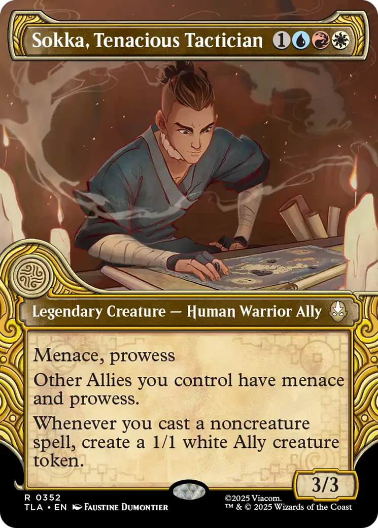 Sokka, Táctico Obstinado / Sokka, Tenacious Tactician - Magic: The Gathering - MoxLand
