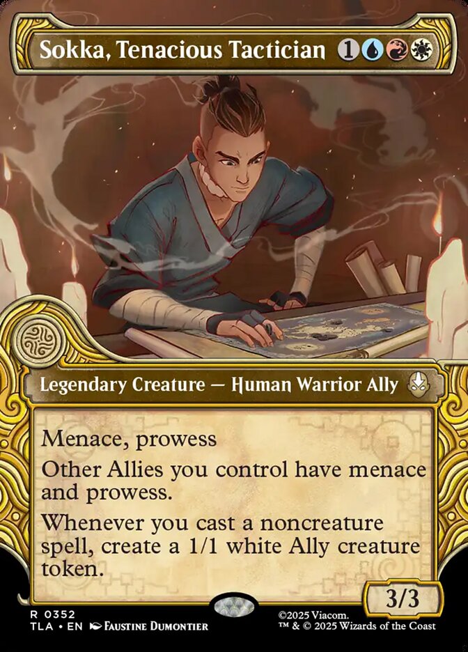 Sokka, Táctico Obstinado / Sokka, Tenacious Tactician - Magic: The Gathering - MoxLand