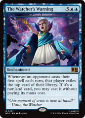 The Watcher's Warning - Magic: The Gathering - MoxLand
