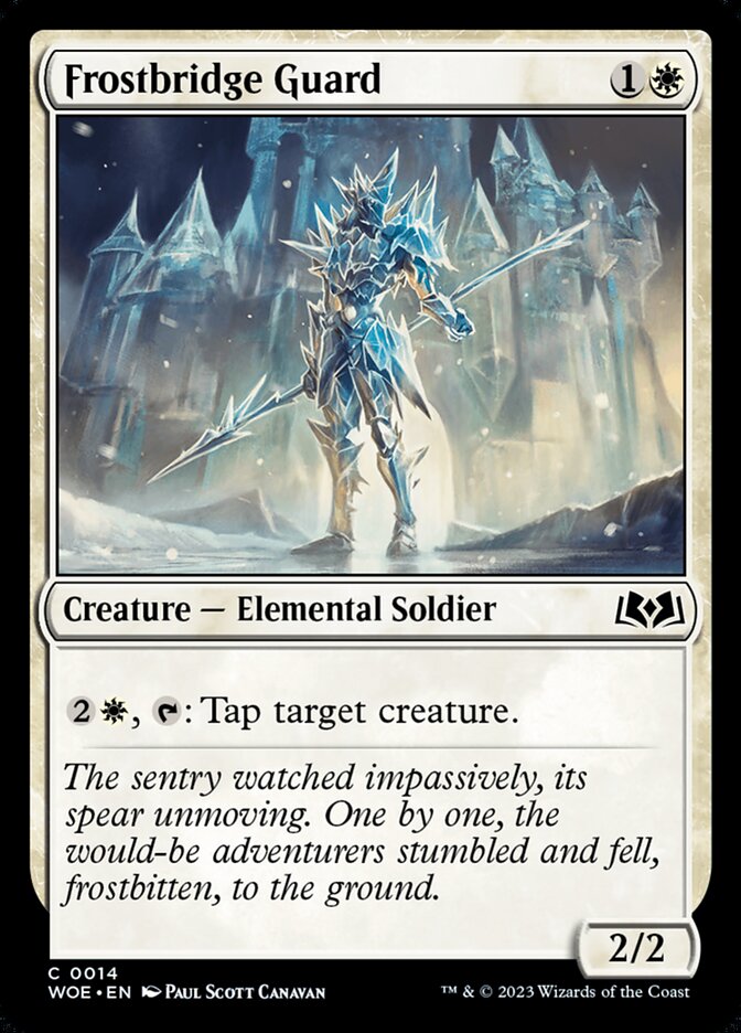 Guarda da Ponte Gélida / Frostbridge Guard - Magic: The Gathering - MoxLand
