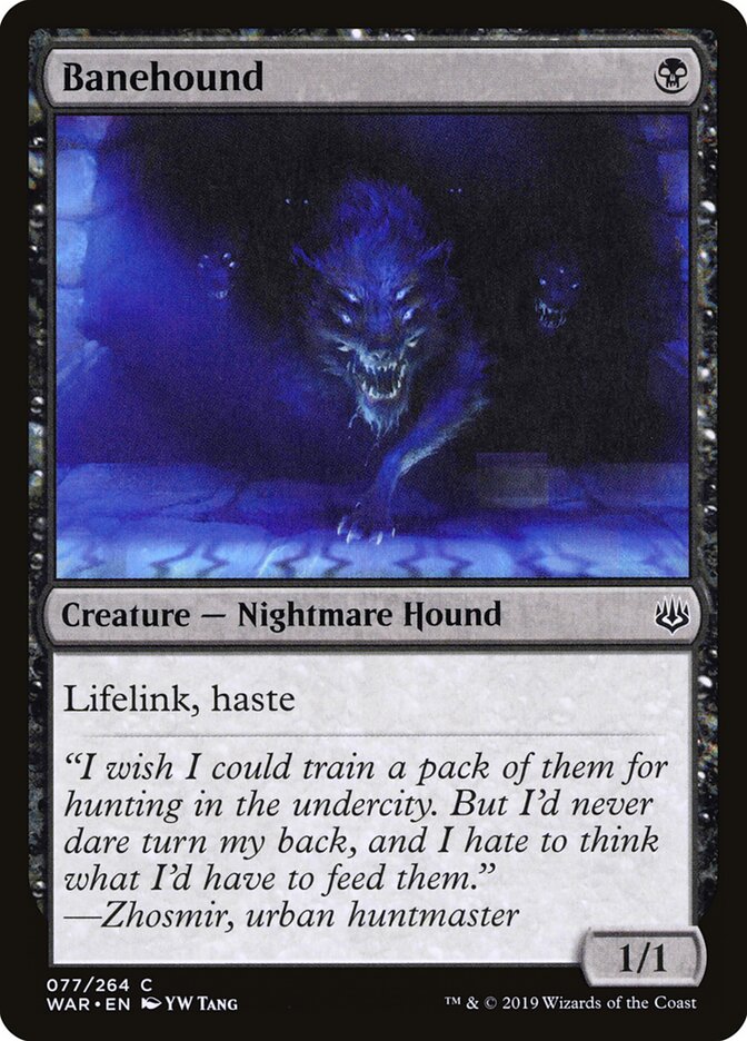 Sabujo Maldito / Banehound - Magic: The Gathering - MoxLand