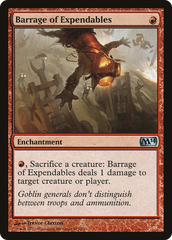 Barreira de Descartáveis / Barrage of Expendables - Magic: The Gathering - MoxLand