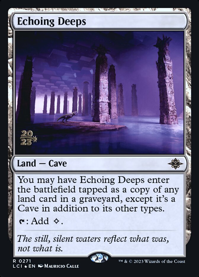 Profundezas Ecoantes / Echoing Deeps - Magic: The Gathering - MoxLand