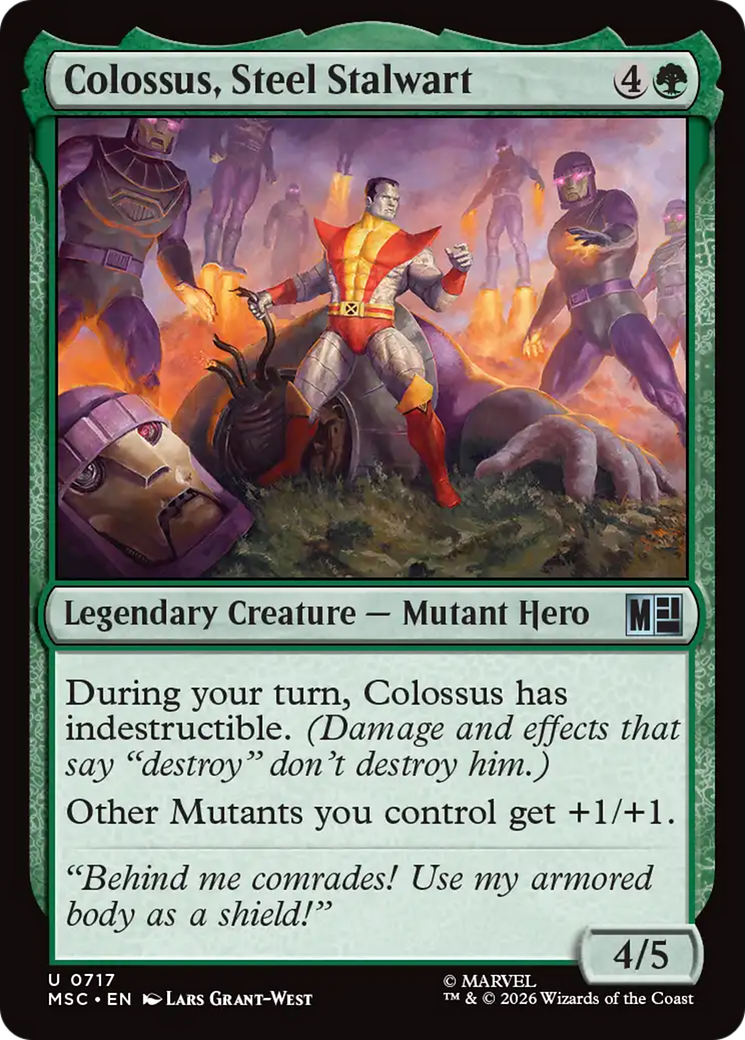 Colossus, Steel Stalwart - Magic: The Gathering - MoxLand