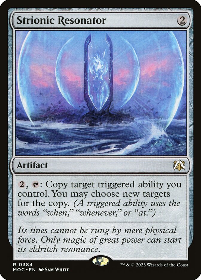 Ressonador Estriônico / Strionic Resonator - Magic: The Gathering - MoxLand