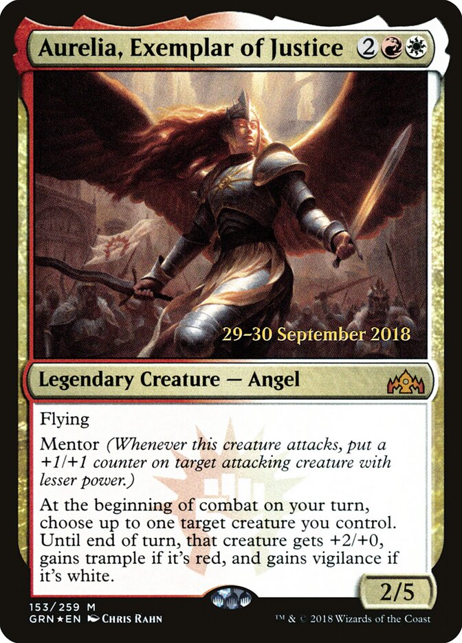 Aurélia, Exemplo da Justiça / Aurelia, Exemplar of Justice - Magic: The Gathering - MoxLand