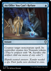 Oferta Irrecusável / An Offer You Can't Refuse - Magic: The Gathering - MoxLand