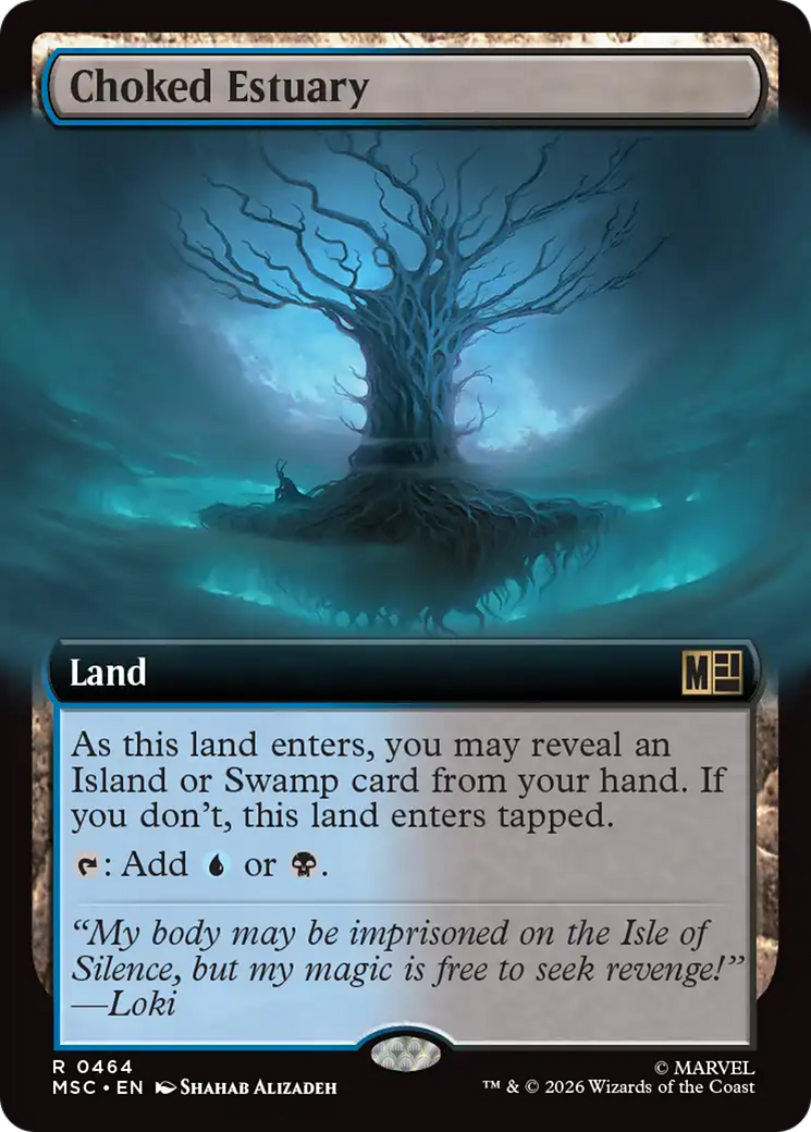 Estuário Estrangulado / Choked Estuary - Magic: The Gathering - MoxLand