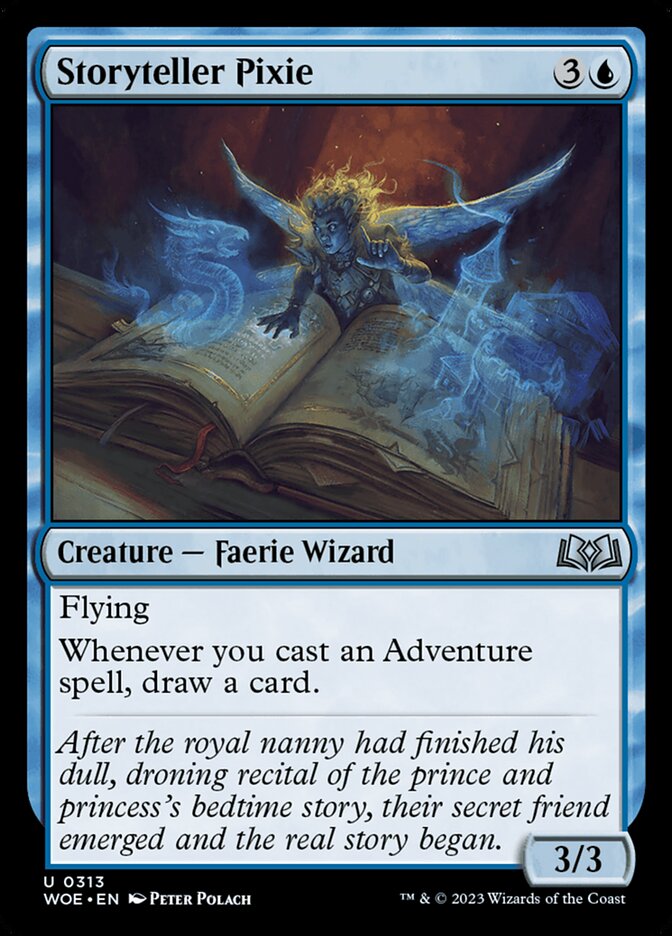 Sílfide Contadora de Histórias / Storyteller Pixie - Magic: The Gathering - MoxLand