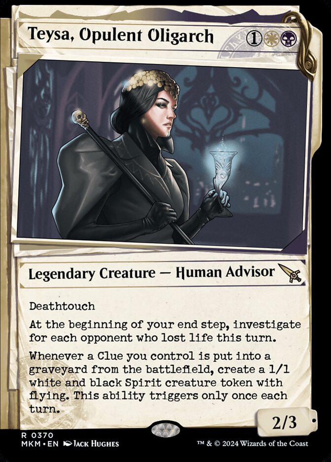 Teysa, Oligarca Opulenta / Teysa, Opulent Oligarch - Magic: The Gathering - MoxLand